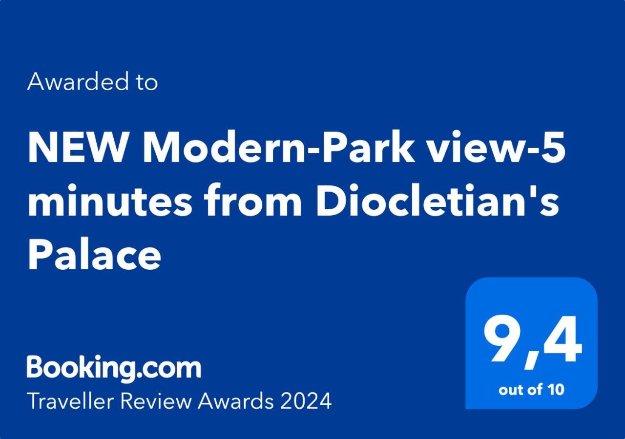 New Modern-Park View-5 Minutes From Diocletian'S Palace Split Exteriör bild